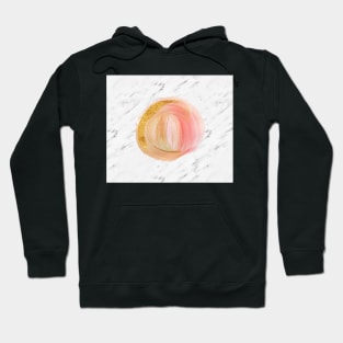 Sunny rose gold marble Hoodie